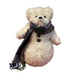 Boyds Bears Fitz Farklefrost the White Snowman Vintage 90s Collectibles